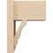 Ekena Millwork 8-in W x 12-in D x 16-in H Balboa Block Rough Cedar Woodgrain TimberThane Outlooker, Primed Tan OUTUR080X12X16BOA44RCPR - alternate 6